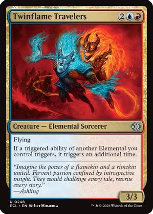 Twinflame Travelers (ECL-248) - Lorwyn Eclipsed Foil | Grognard Games