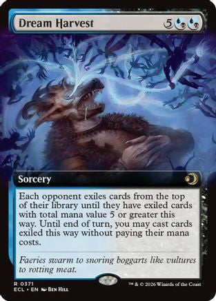Dream Harvest (Extended Art) (ECL-371) - Lorwyn Eclipsed | Grognard Games