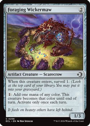 Foraging Wickermaw (ECL-256) - Lorwyn Eclipsed Foil | Grognard Games