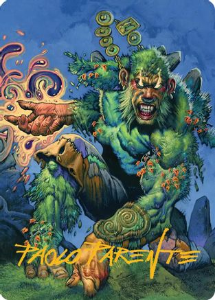 Aurora Awakener Art Card (Gold-Stamped Signature) (ASECL-017) - Art Series: Lorwyn Eclipsed | Grognard Games