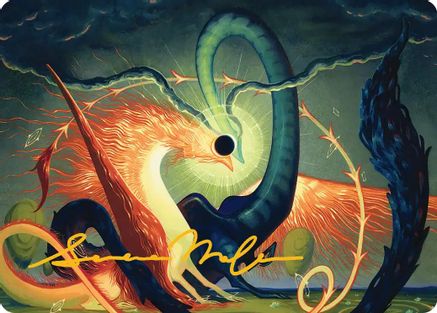 Celestial Reunion Art Card (42/54) (Gold-Stamped Signature) (ASECL-042) - Art Series: Lorwyn Eclipsed | Grognard Games