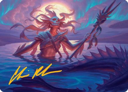 Eclipsed Merrow Art Card (Gold-Stamped Signature) (ASECL-022) - Art Series: Lorwyn Eclipsed | Grognard Games
