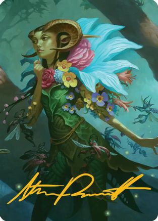 Maralen, Fae Ascendant Art Card (Gold-Stamped Signature) (ASECL-024) - Art Series: Lorwyn Eclipsed | Grognard Games
