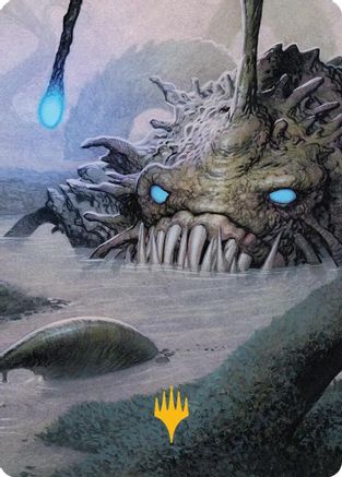 Deceit Art Card (Gold-Stamped Planeswalker Symbol) (ASECL-035) - Art Series: Lorwyn Eclipsed | Grognard Games