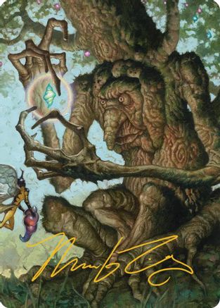 Faeburrow Elder Art Card (Gold-Stamped Signature) (ASECL-051) - Art Series: Lorwyn Eclipsed | Grognard Games