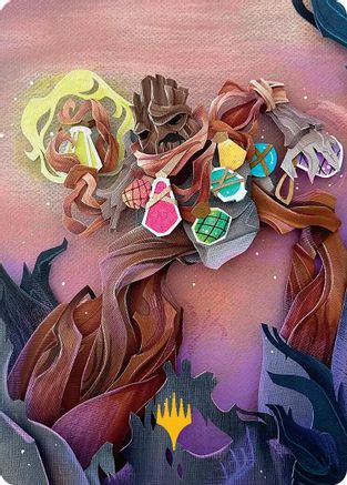 Painter's Servant Art Card (Gold-Stamped Planeswalker Symbol) (ASECL-053) - Art Series: Lorwyn Eclipsed | Grognard Games