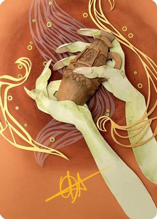 Thousand-Year Elixir Art Card (Gold-Stamped Signature) (ASECL-054) - Art Series: Lorwyn Eclipsed | Grognard Games