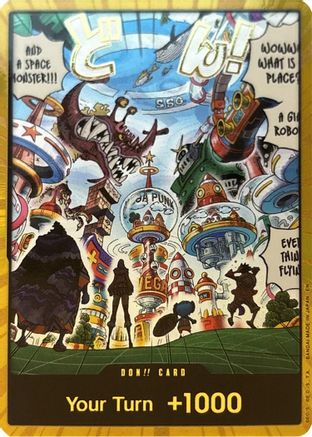 DON!! Card (Egghead) (Gold) - The Azure Sea's Seven Foil | Grognard Games