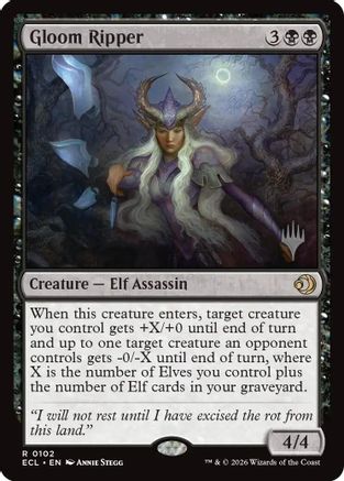 Gloom Ripper (PPECL-102) - Promo Pack: Lorwyn Eclipsed | Grognard Games