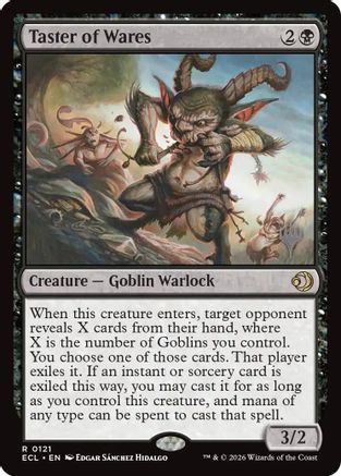 Taster of Wares (PPECL-121) - Promo Pack: Lorwyn Eclipsed Foil | Grognard Games