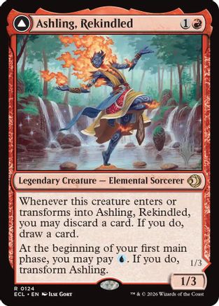 Ashling, Rekindled (PPECL-124) - Promo Pack: Lorwyn Eclipsed Foil | Grognard Games