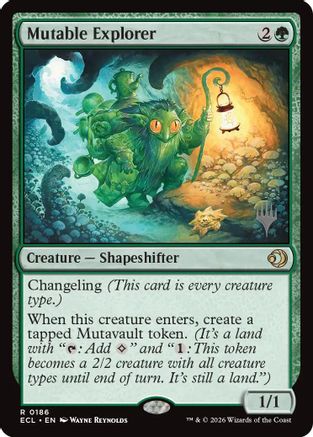 Mutable Explorer (PPECL-186) - Promo Pack: Lorwyn Eclipsed Foil | Grognard Games