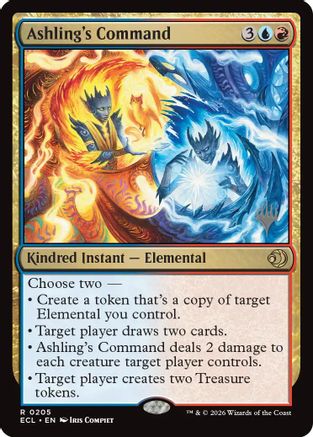 Ashling's Command (PPECL-205) - Promo Pack: Lorwyn Eclipsed | Grognard Games