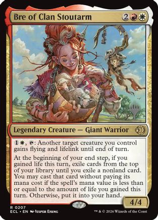 Bre of Clan Stoutarm (PPECL-207) - Promo Pack: Lorwyn Eclipsed | Grognard Games