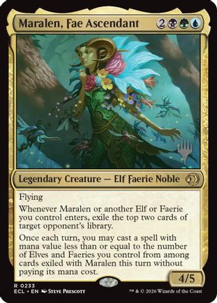 Maralen, Fae Ascendant (PPECL-233) - Promo Pack: Lorwyn Eclipsed | Grognard Games