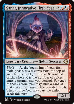 Sanar, Innovative First-Year (PPECL-241) - Promo Pack: Lorwyn Eclipsed Foil | Grognard Games