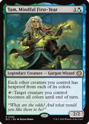 Tam, Mindful First-Year (PPECL-245) - Promo Pack: Lorwyn Eclipsed | Grognard Games
