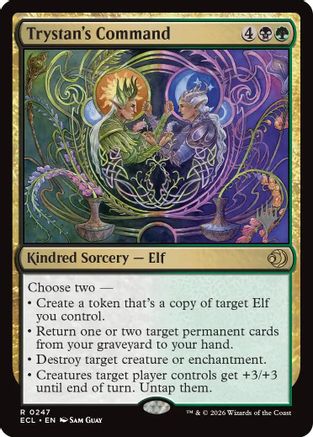 Trystan's Command (PPECL-247) - Promo Pack: Lorwyn Eclipsed Foil | Grognard Games