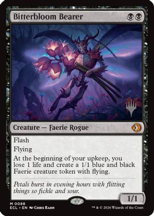 Bitterbloom Bearer (PPECL-088) - Promo Pack: Lorwyn Eclipsed | Grognard Games