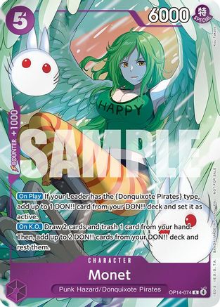Monet (Dash Pack) (OP14-074) - The Azure Sea's Seven Foil | Grognard Games