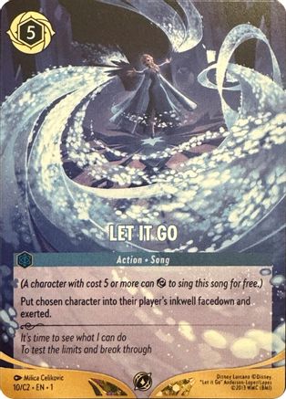 Let It Go (Disney Lorcana Challenge) (10) - Disney Lorcana Promo Cards | Grognard Games