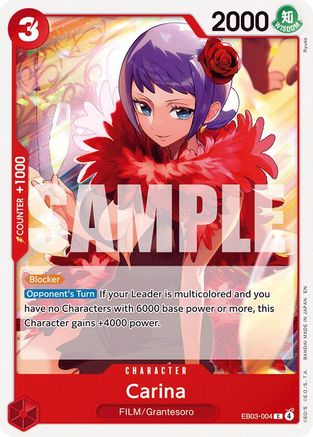Carina (EB03-004) - Extra Booster: One Piece Heroines Edition | Grognard Games