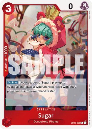 Sugar (EB03-005) - Extra Booster: One Piece Heroines Edition Foil | Grognard Games
