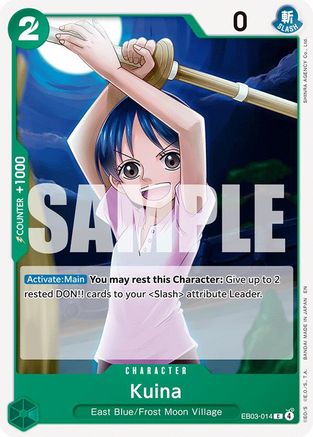 Kuina (EB03-014) - Extra Booster: One Piece Heroines Edition | Grognard Games