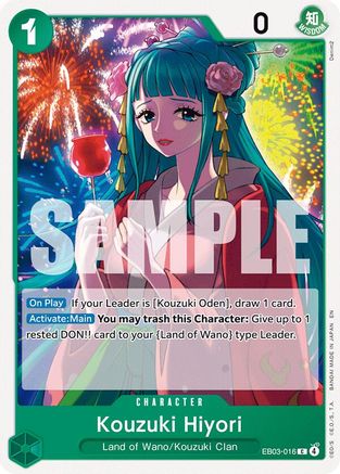 Kouzuki Hiyori (EB03-016) - Extra Booster: One Piece Heroines Edition | Grognard Games