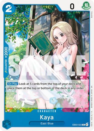 Kaya (EB03-023) - Extra Booster: One Piece Heroines Edition | Grognard Games