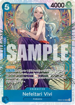 Nefeltari Vivi (024) (EB03-024) - Extra Booster: One Piece Heroines Edition Foil | Grognard Games