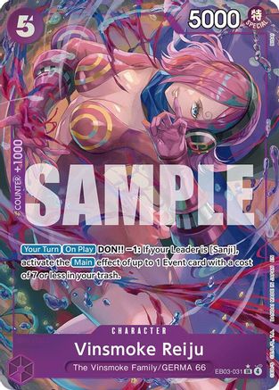 Vinsmoke (Alternate Art) (EB03-031) - Extra Booster: One Piece Heroines Edition Foil | Grognard Games