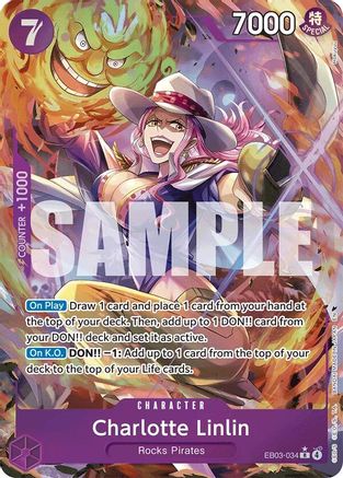 Charlotte Linlin (Alternate Art) (EB03-034) - Extra Booster: One Piece Heroines Edition Foil | Grognard Games