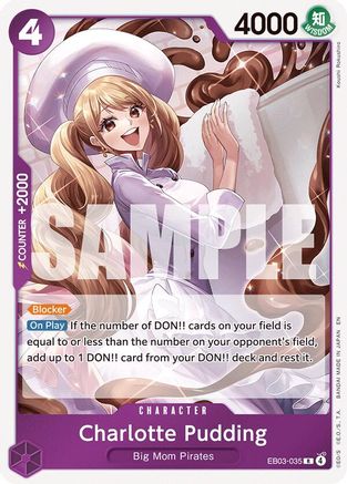 Charlotte Pudding (EB03-035) - Extra Booster: One Piece Heroines Edition Foil | Grognard Games