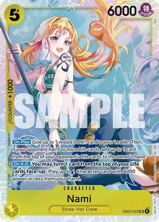 Nami (053) (EB03-053) - Extra Booster: One Piece Heroines Edition Foil | Grognard Games