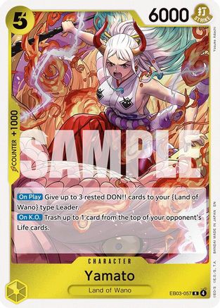 Yamato (EB03-057) - Extra Booster: One Piece Heroines Edition Foil | Grognard Games
