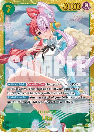 Uta (061) (EB03-061) - Extra Booster: One Piece Heroines Edition Foil | Grognard Games