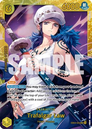 Trafalgar Law (EB03-062) - Extra Booster: One Piece Heroines Edition Foil | Grognard Games