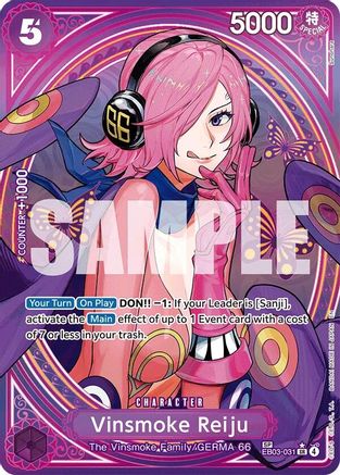 Vinsmoke (SP) (EB03-031) - Extra Booster: One Piece Heroines Edition Foil | Grognard Games