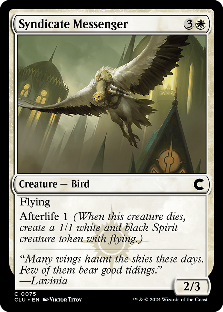 Syndicate Messenger [Ravnica: Clue Edition] | Grognard Games