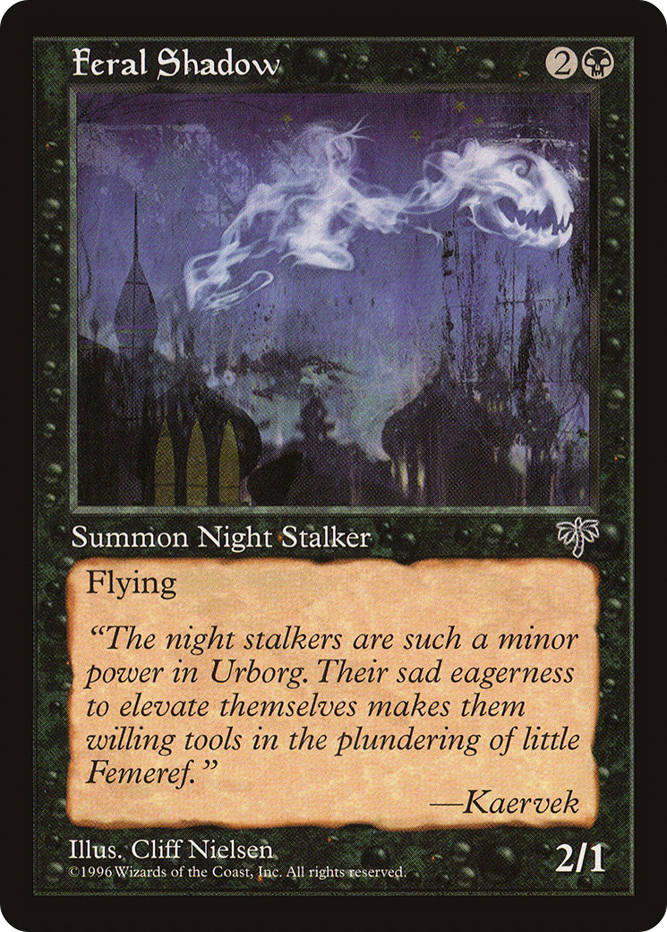 Feral Shadow [Mirage] | Grognard Games