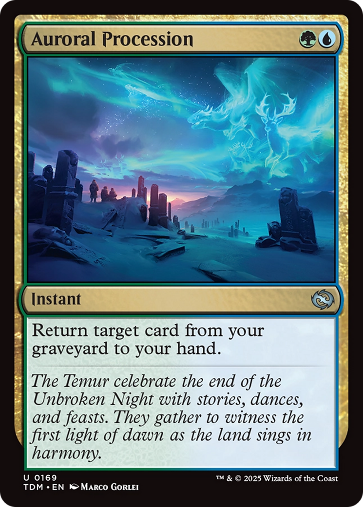Auroral Procession [Tarkir: Dragonstorm] | Grognard Games