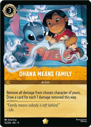 Ohana Means Family (32/204) - Winterspell | Grognard Games