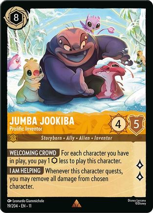 Jumba Jookiba - Prolific Inventor (19/204) - Winterspell Cold Foil | Grognard Games