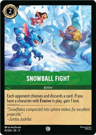 Snowball Fight (95/204) - Winterspell Cold Foil | Grognard Games
