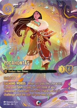 Pocahontas - Peacekeeper (Iconic) (241/204) - Winterspell Holofoil | Grognard Games