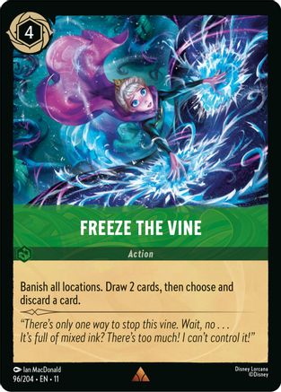 Freeze the Vine (96/204) - Winterspell Cold Foil | Grognard Games