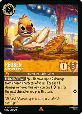 Reuben - Sandwich Expert (21/204) - Winterspell | Grognard Games