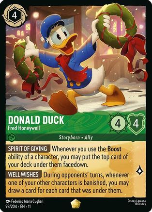 Donald Duck - Fred Honeywell (93/204) - Winterspell | Grognard Games