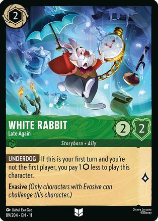 White Rabbit - Late Again (89/204) - Winterspell | Grognard Games